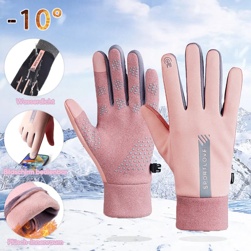 Maxicold - Waterproof finger touchscreen gloves, anti -slip and cold resistant