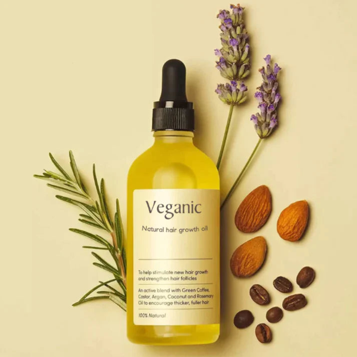 Veganic natural hair growth oil Only today 1+1 free!