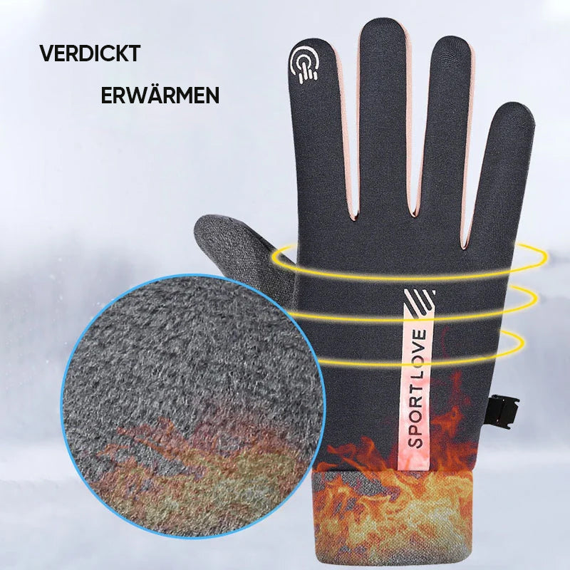 Maxicold - Waterproof finger touchscreen gloves, anti -slip and cold resistant