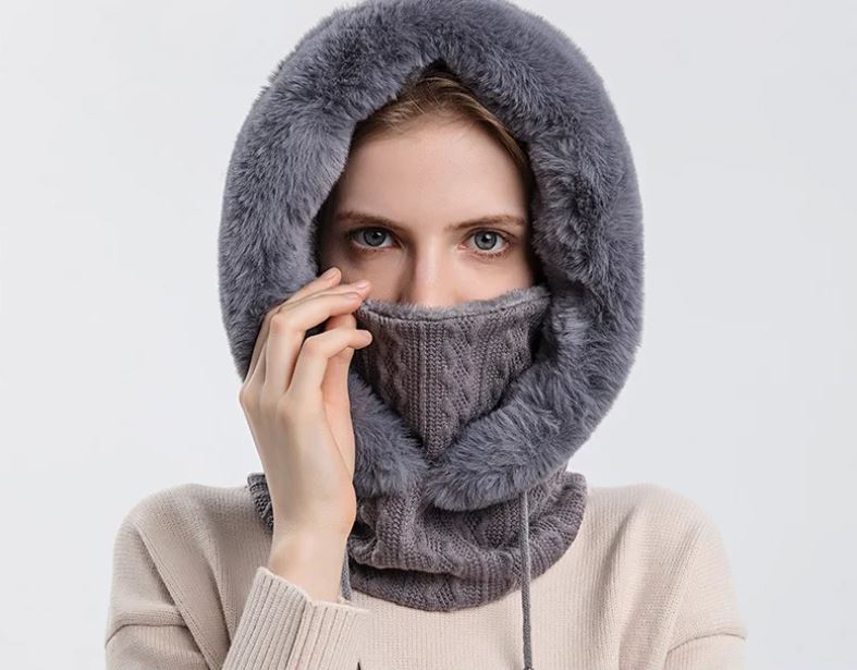 Chilldefender ™ - Winter fur hat scarf face mask