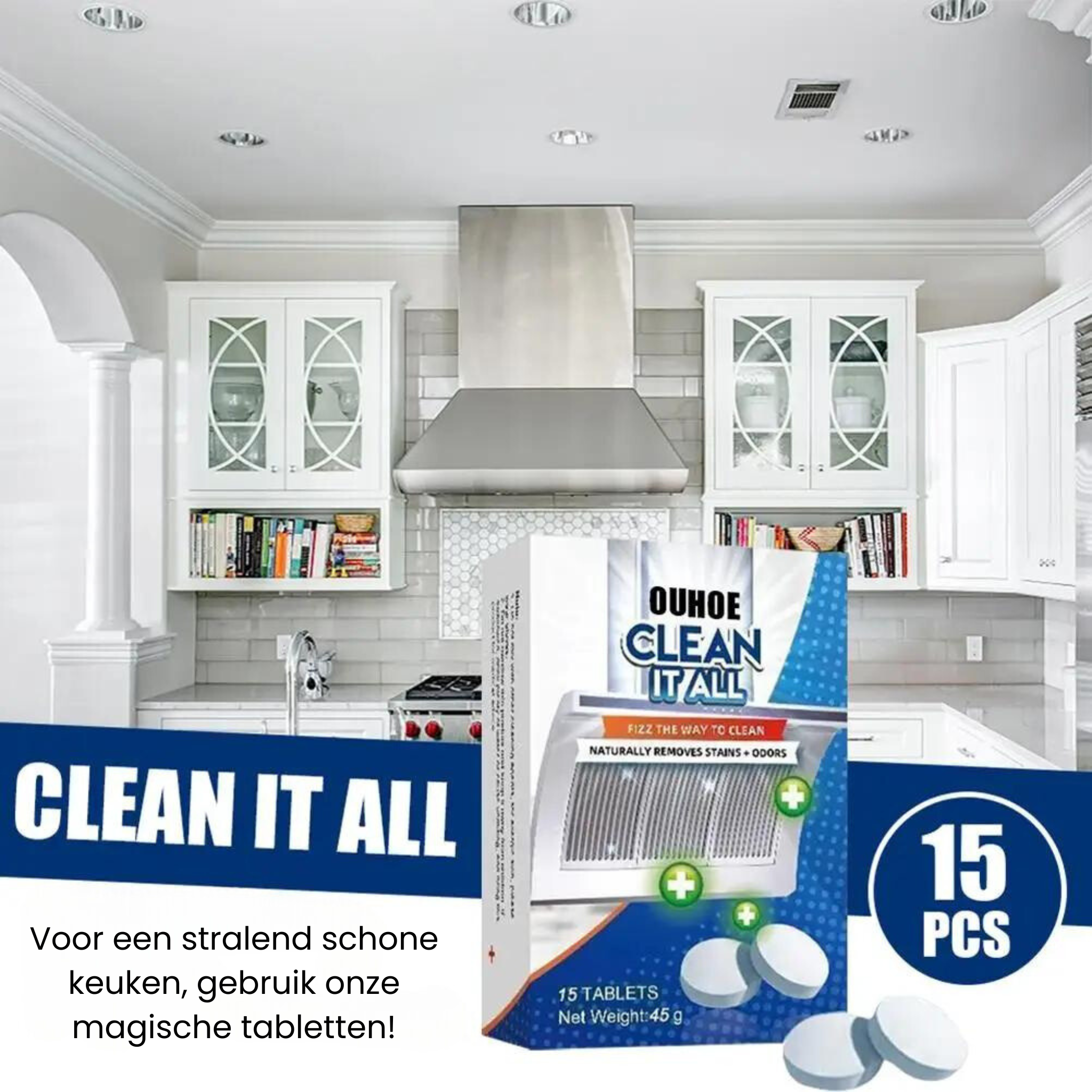 CleanItAll™ - snelle en grondige reiniging | 1 + 1 GRATIS