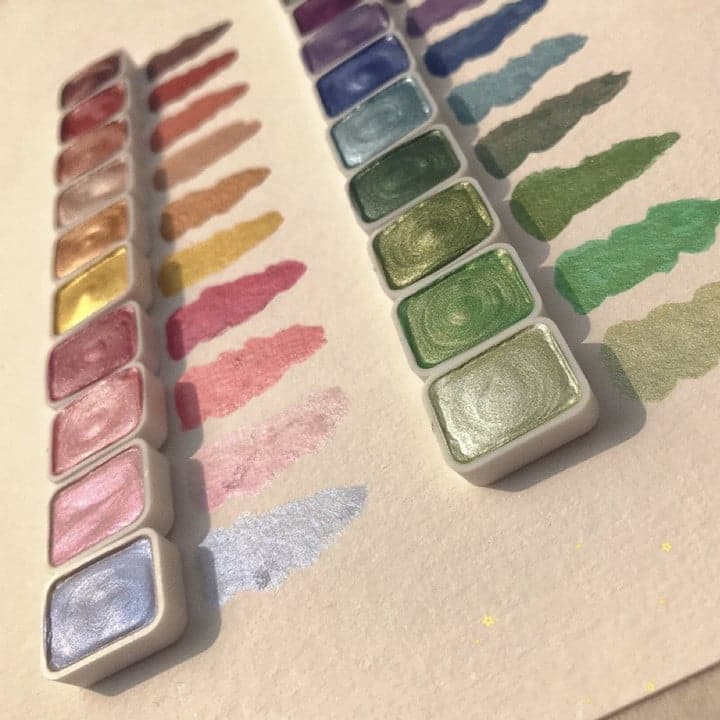 AquaPalette™ - 20 Kleuren Aquarelverf Set