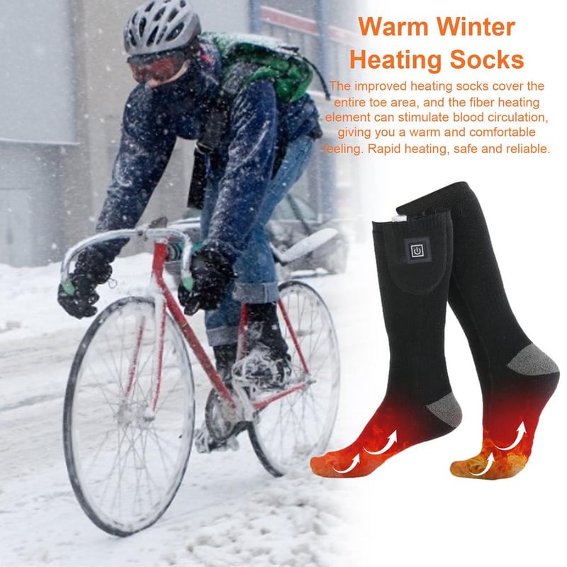 Warmthmate ™ - Unisex heated socks with adjustable temperature