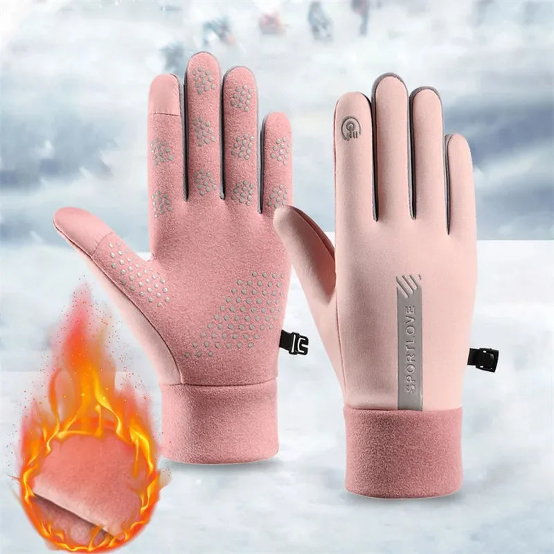 Maxicold - Waterproof finger touchscreen gloves, anti -slip and cold resistant