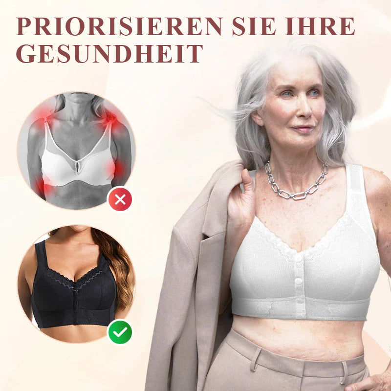 BreatheEasy™ - Soutien-gorge respirant à fermeture frontale pour personnes âgées