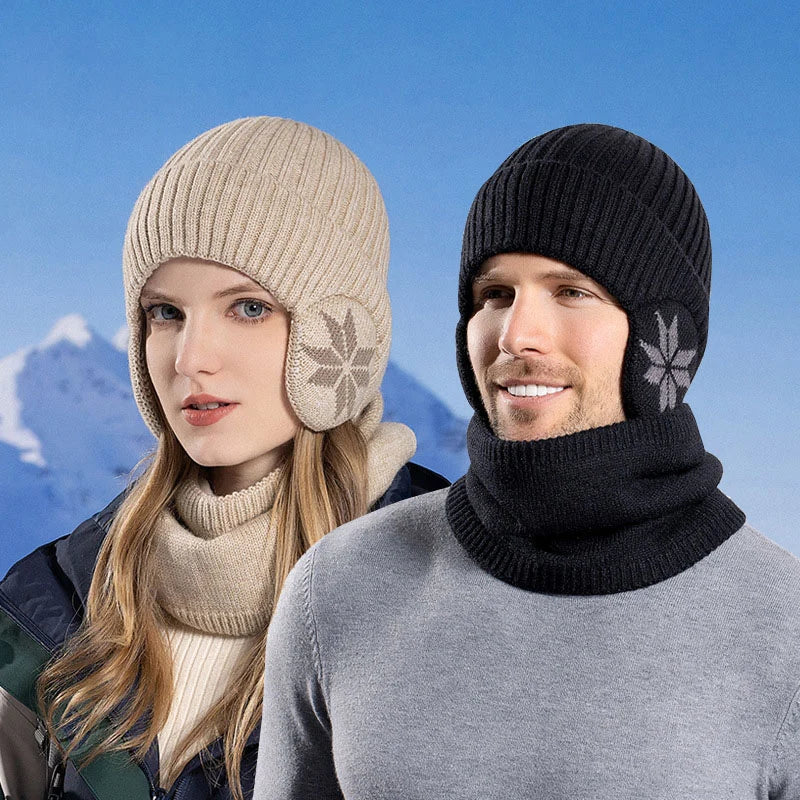 SnugFleece™ - Gebreide wintermuts van fleece