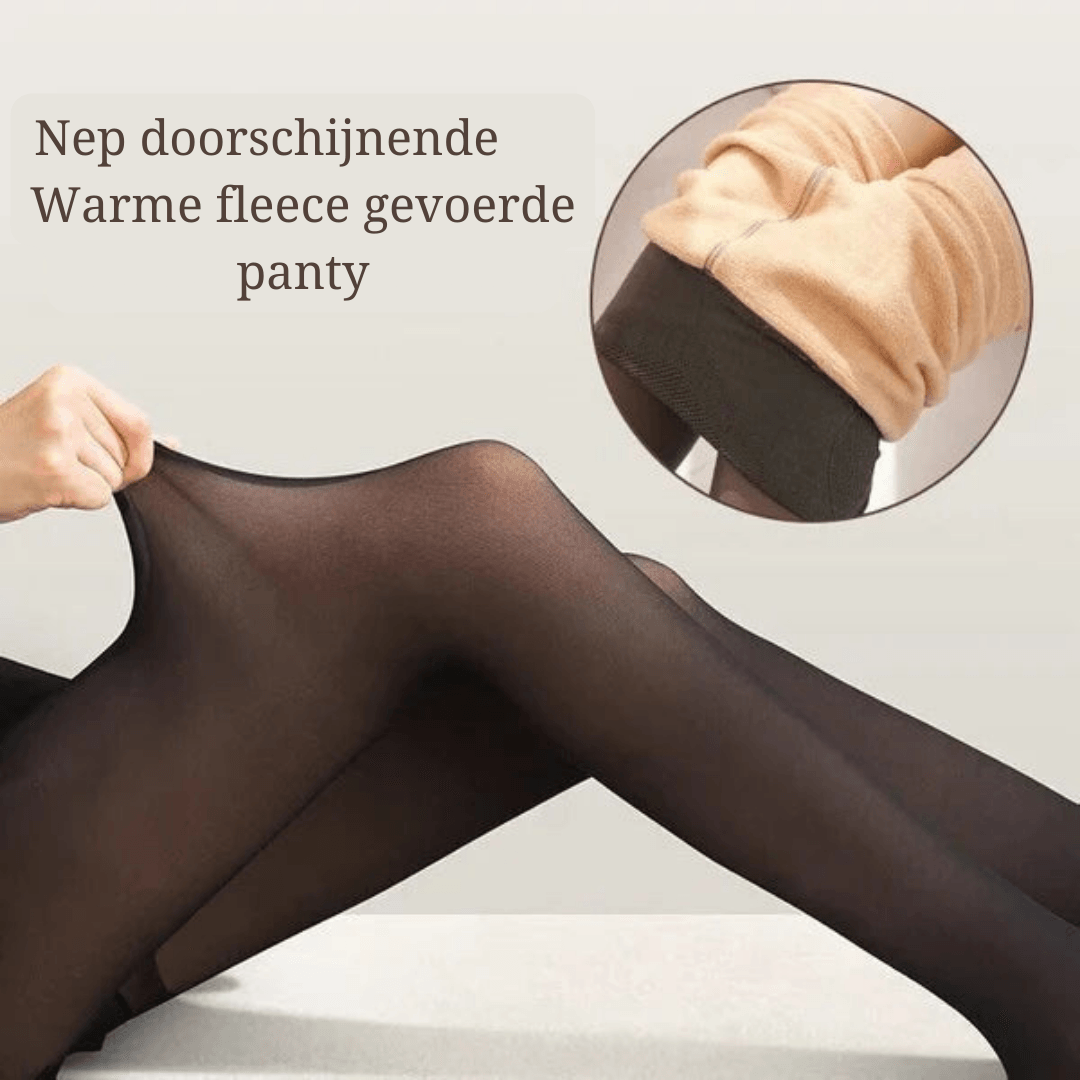 Luna® - Fleece Gevoerde Panty | 1+1 Gratis