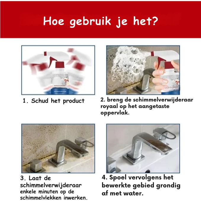 ProMoldMaster™ | De Ultieme Schimmelverwijderaar