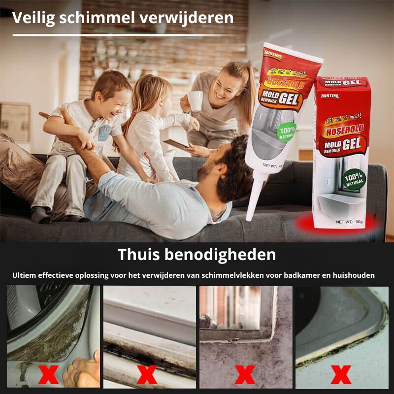 MoldGel™ - Krachtige oplossing voor schimmelproblemen | 1+1 GRATIS