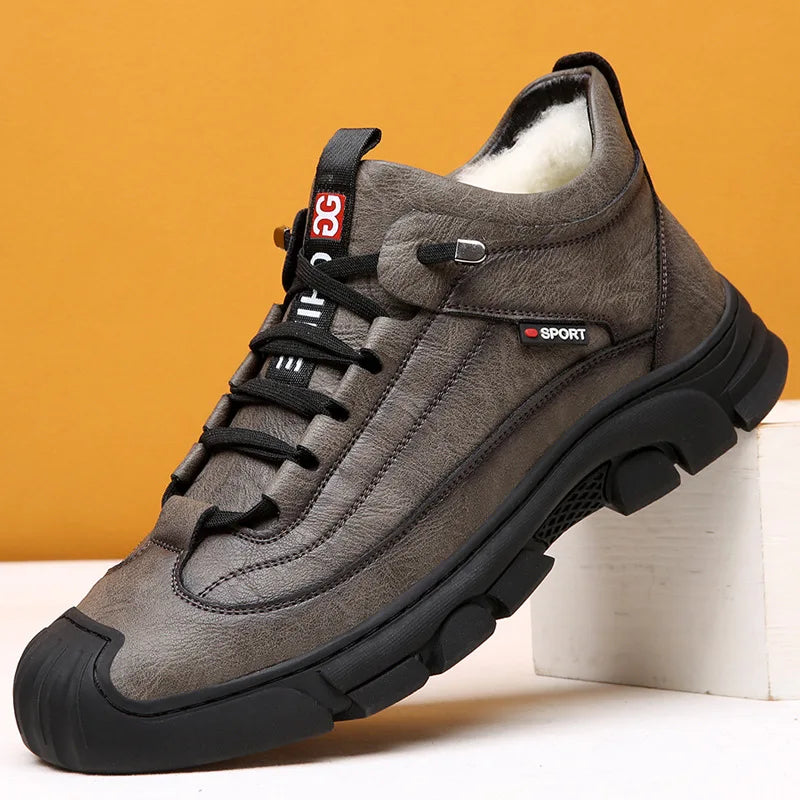 Orthopedic hiking shoes with fleece (unisex)