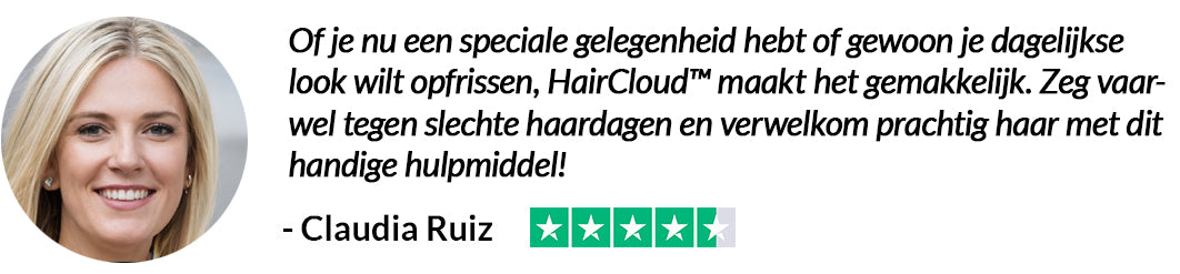 HairCloud™ - Pluizig Haarkussen