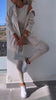 SleekCharm | Elegante Vest met Capuchon Sweatshirt Set