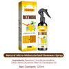 Natural microwemolecularized beeswax spray