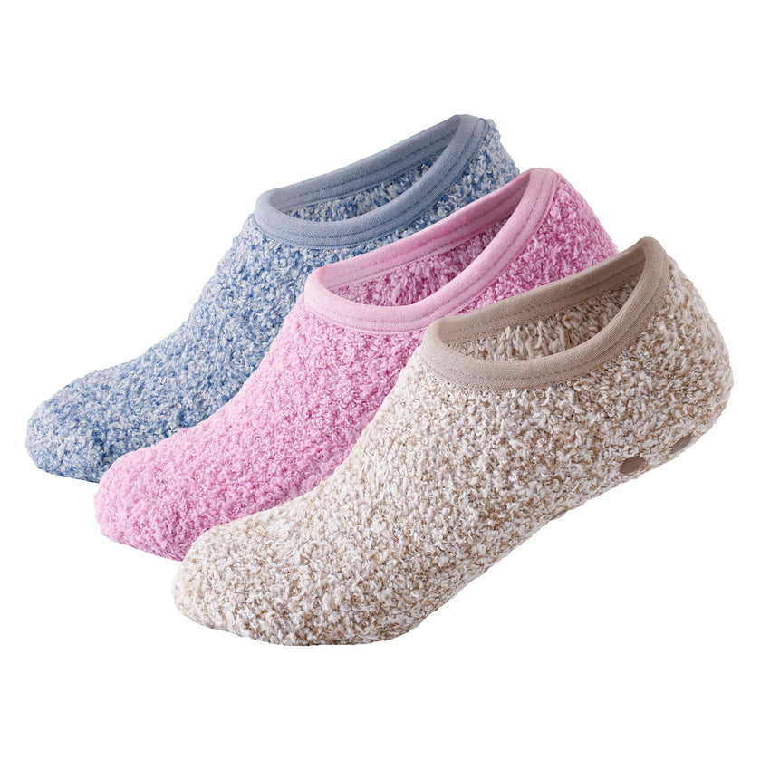 FuzzySlipperSocks   Comfortabele ademende antislip vloersokken