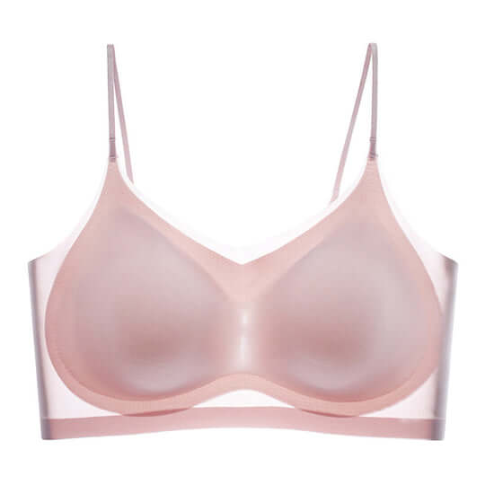 1+1 Soutien-gorge gratuit SilkBra™ Seamless Ultra Thin Ice Silk Bra