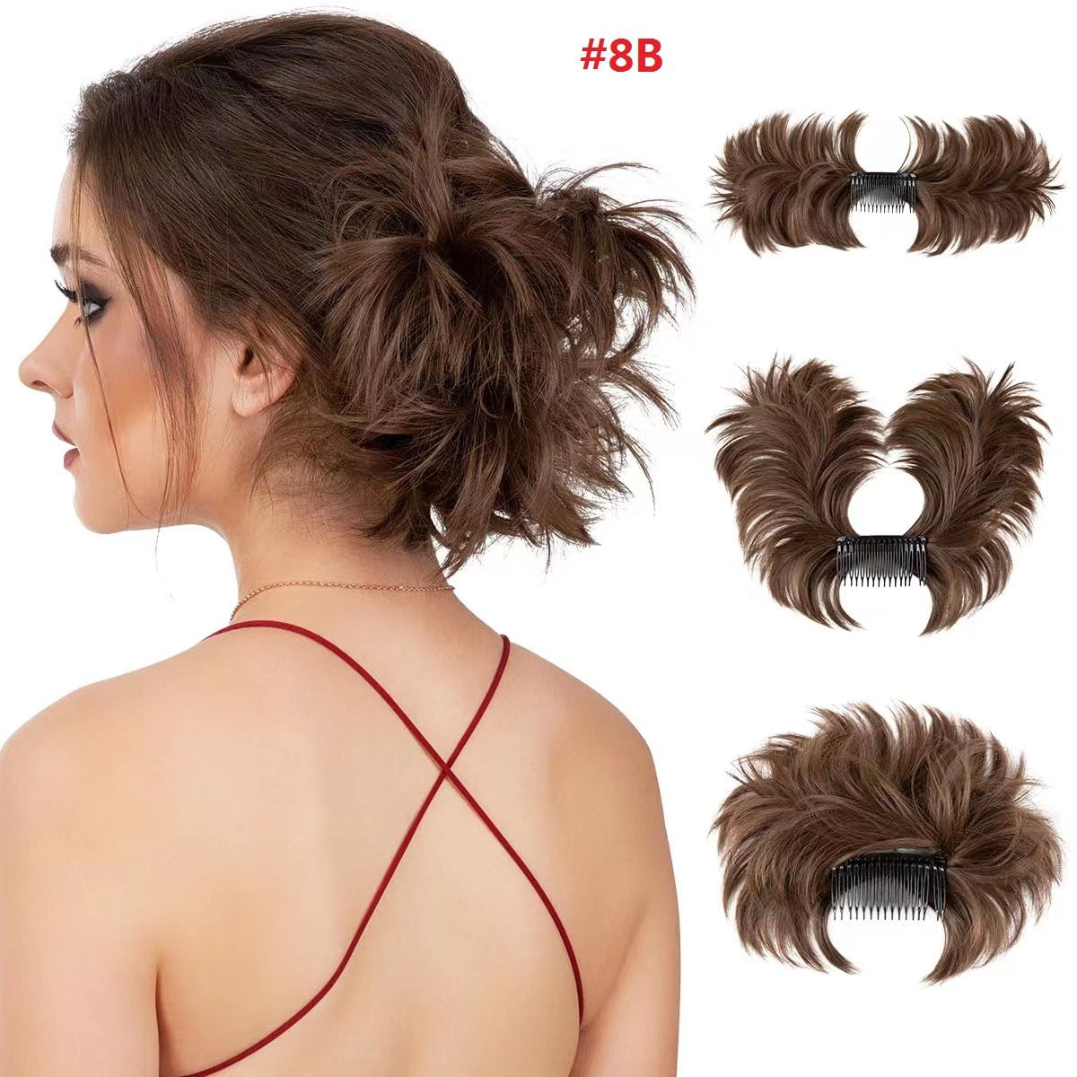 Bunease | Easy hairpieces with clips