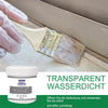 Transparent waterproof coating agent