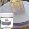 Transparent waterproof coating agent