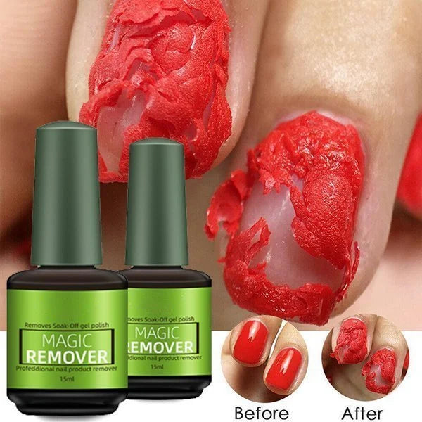 Retonnement de vernis à ongles magique amélioré