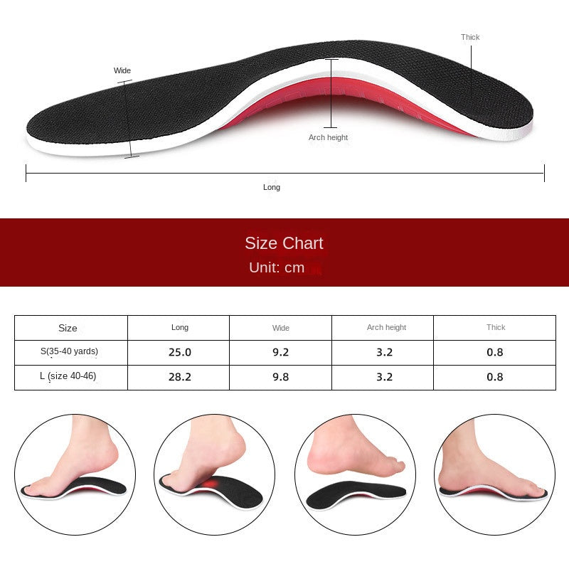 Orthopedische Voet Comfort inlegzolen