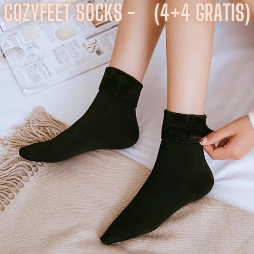 CozyFeet Sokken - Winter Fluwelen Sokken (4+4 GRATIS)