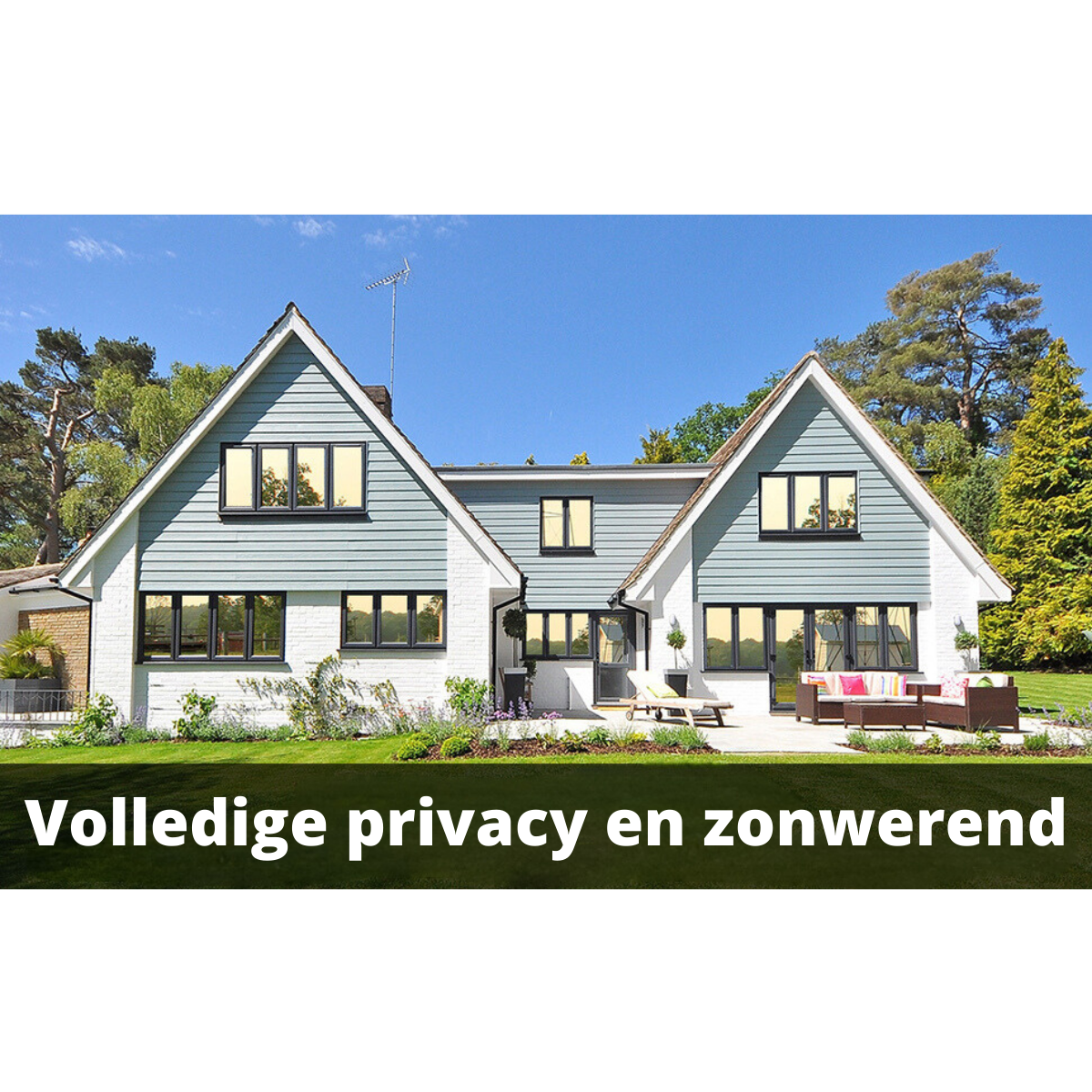 SunShieldPrivacy™ -  Folie voor Privacy en Zonwering